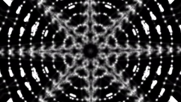 抽象的な集束点接続で形成されたマンモグラムX線パターンの確認. — ストック動画