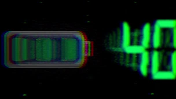 Battaglie digitali in carica. Battaglie digitali in carica — Video Stock