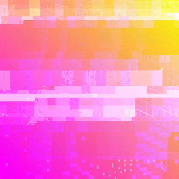 Vetor colorido glitch arte fundo — Vetor de Stock