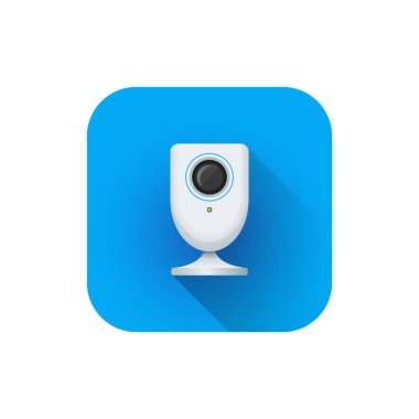 ev gözetim web camer vektör