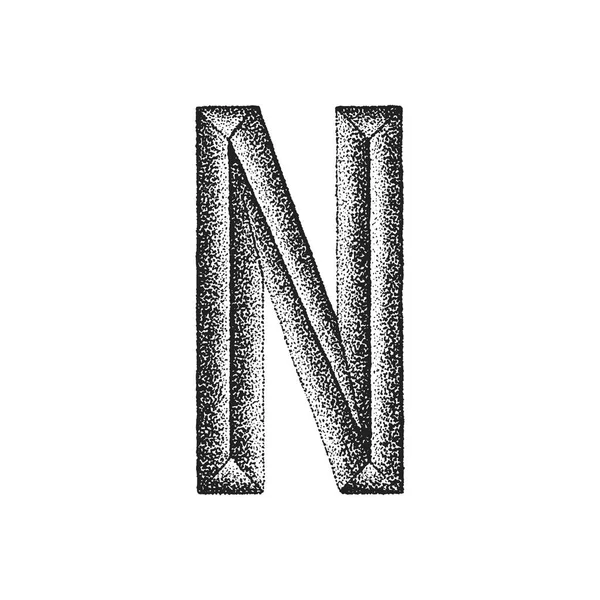 老式手工绘制的信 — 图库矢量图片