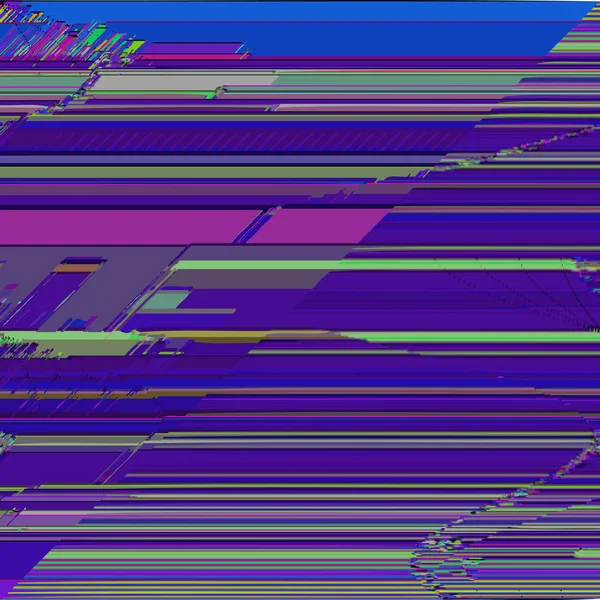 Vector colorido glitch arte fondo — Vector de stock