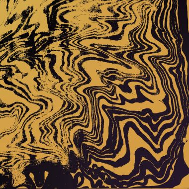 vektör altın suminagashi soyut adam