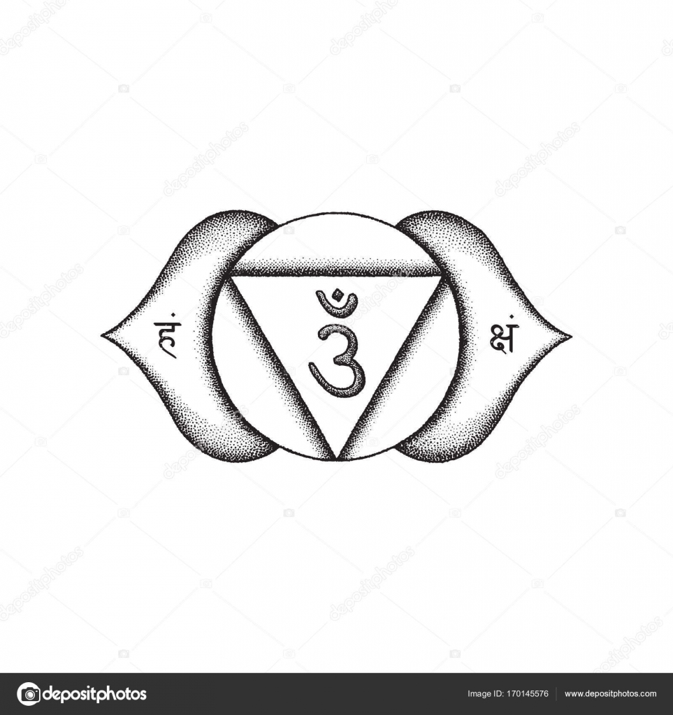 Hand drawn chakra Ajna illustratio Stock Vector Image by ©TRIKONA #170145576 Hand drawn chakra Ajna illustratio Stock Vector Image by ©TRIKONA #170145576