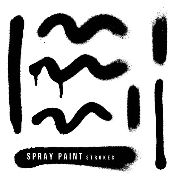 Vector spray paint splatter textur — Stock Vector
