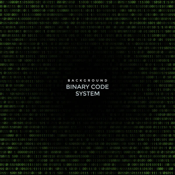 Code binaire vectoriel résumé backgroun — Image vectorielle