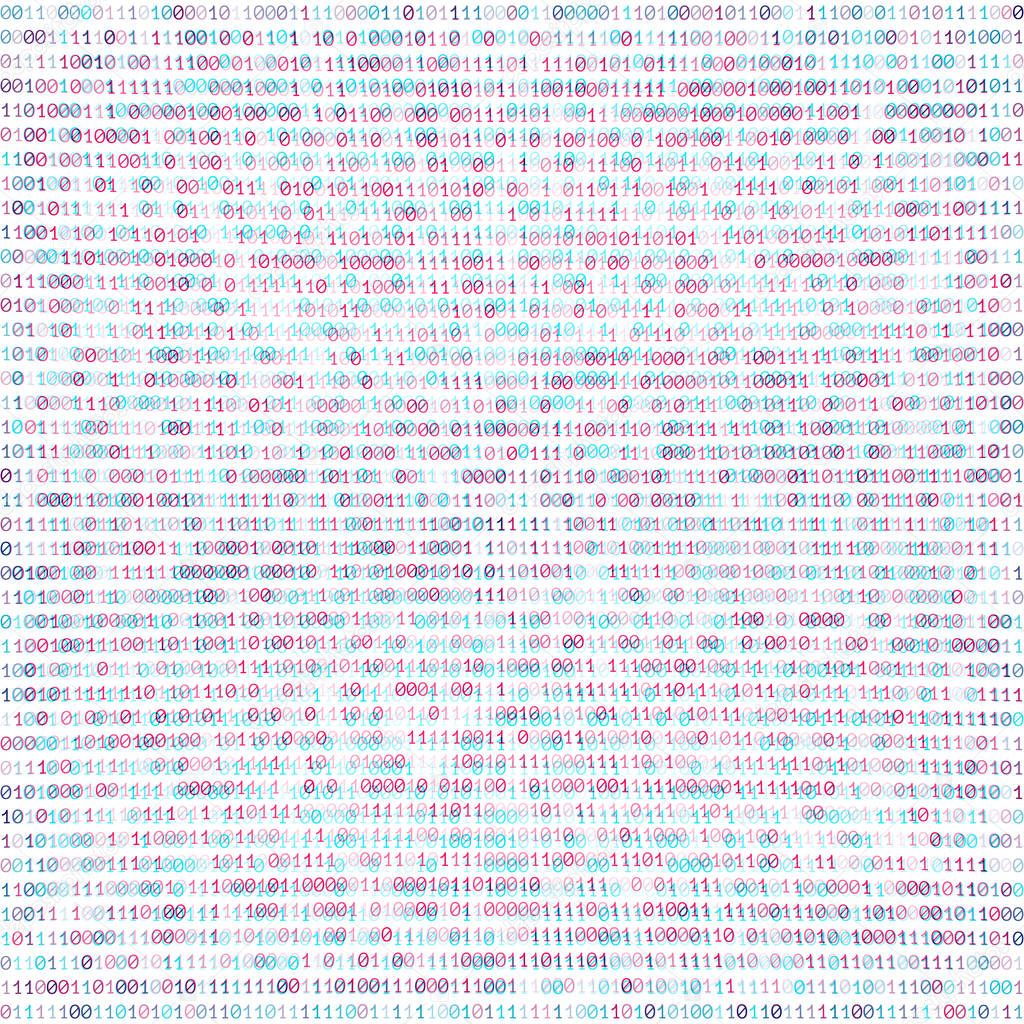 vector binary code abstract backgroun