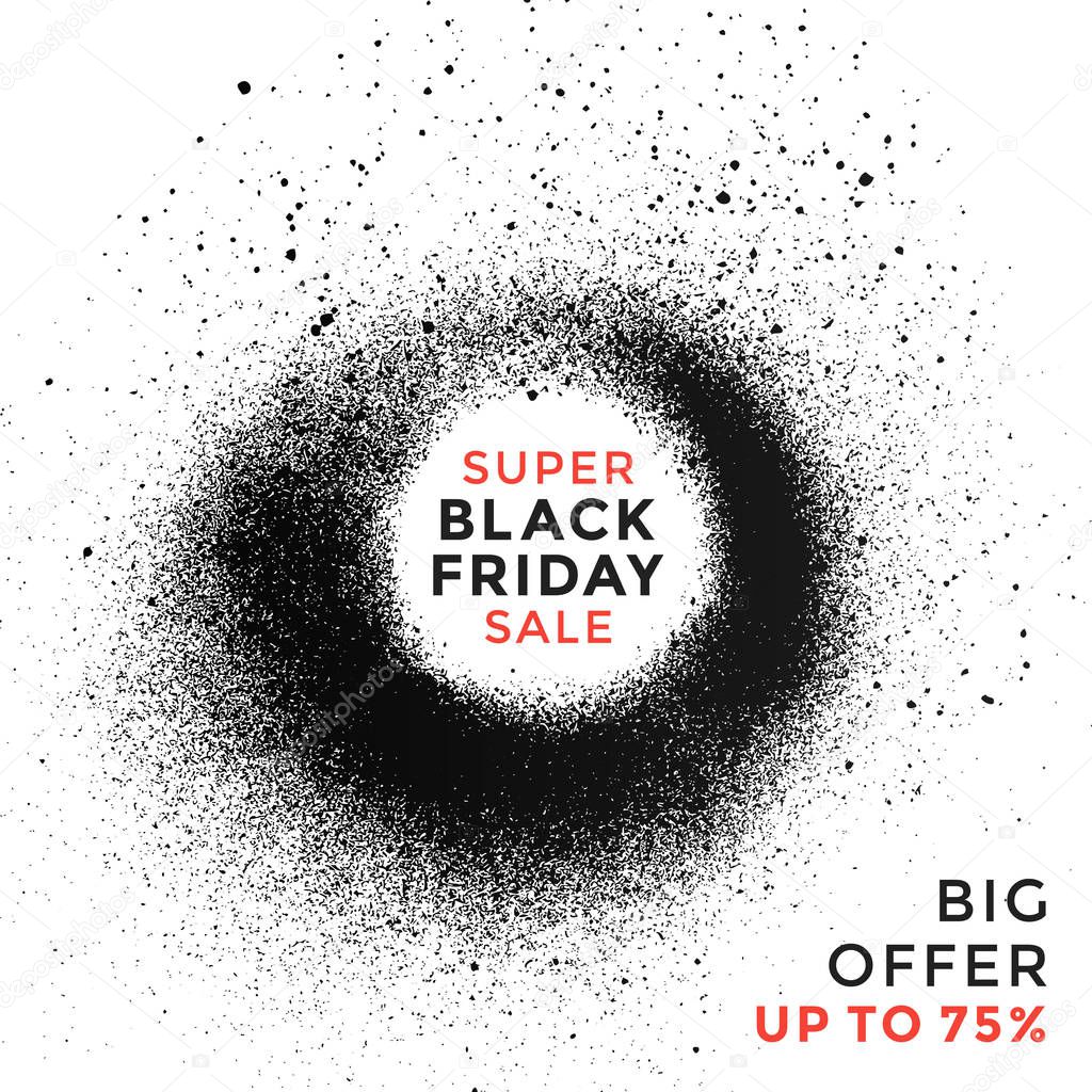 vector black friday sale backgroun
