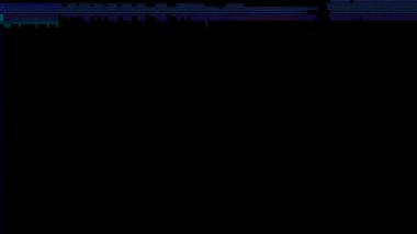 Arıza gürültüsü statik televizyon Vfx. Görsel video efektleri arka plan çizgileri, TV ekranı ses arızası efekti. Video arkaplanı, video düzenleme, giriş ve logo için geçiş efekti ses ile ortaya çıkar.