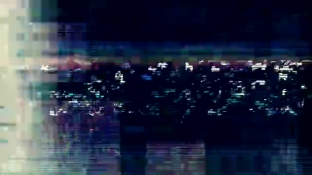 Glitch bruit statique télévision VFX. Effets vidéo visuels rayures fond, écran de télévision bruit effet pépin 