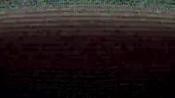 텔레비전 Vfx 줄무늬 스크린 노이즈 — 비디오
