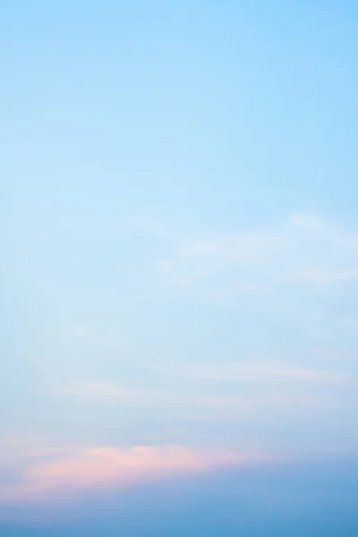 Klarer Blauer Himmel Hintergrund Morgen Eines Sonnigen Tages — Stockfoto