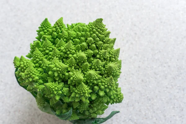 Couve Romanesco brócolis, ou couve-flor romana , — Fotografia de Stock