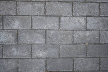 Asfalt gri dikdörtgen karoların arkaplanı.