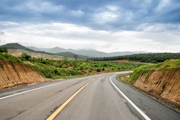 Vägar rural i Thailand bakgrund — Stockfoto