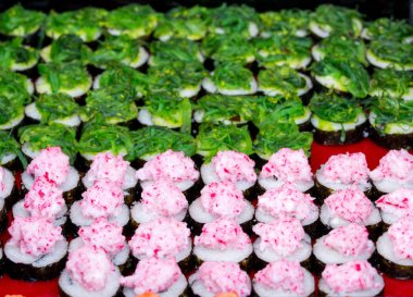 Asya gıda arka plan