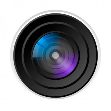 Objektif kamera arka plan