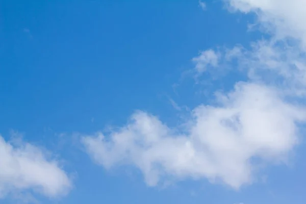 Witte Wolken Hemel Hemelachtergrond — Stockfoto