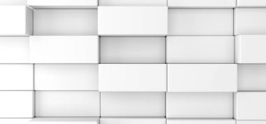 Arka plan dikdörtgenler ile 3D render