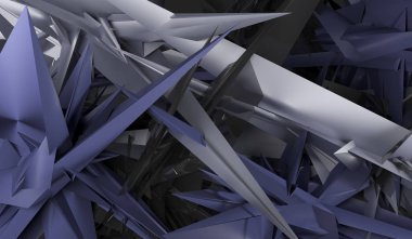 Soyut keskin Cristal Shape arka plan