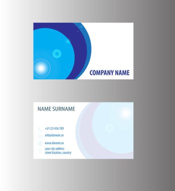 soyut kartvizit tasarımı