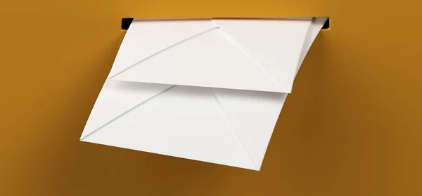 Posta kutusundaki posta mektupları — Stok fotoğraf