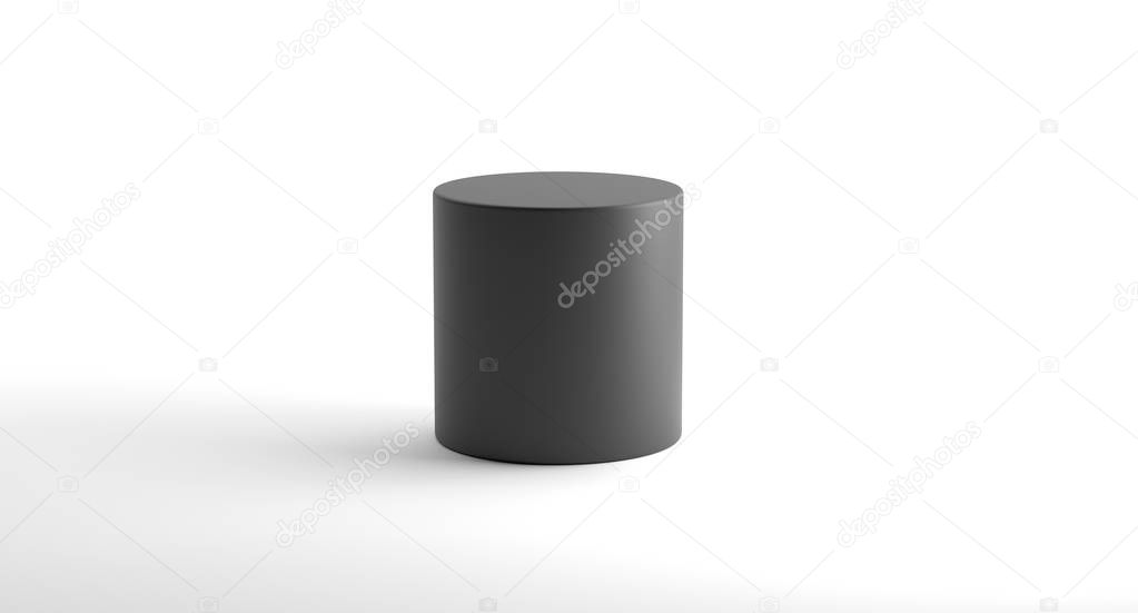 Realistic Looking Geometric Cylinder Object
