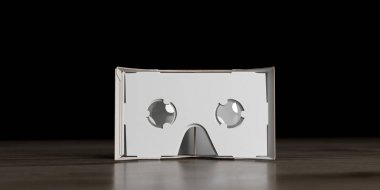 Ev yapımı karton Vr gözlük