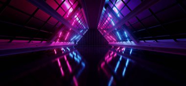 Yeraltı Bilimi Metal Şebeke Garaj Salonu Tünel Koridoru