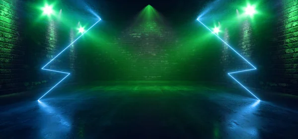 Retro Dance Floor Stage Mist Foggy Smoked Stage Dark Neon Laser