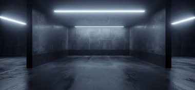 Otopark Bilimi Yıldırım Lazer Led Grunge Modern Fütüristik 