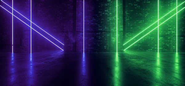 Sci Fi Neon Laser Glowing Purple Blue Green Pantone Futuristic C