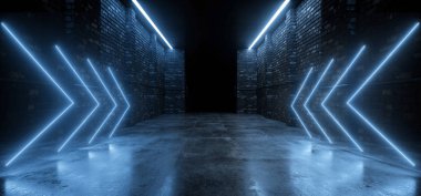 Arrow Shaped Neon Glowing Laser Pointer Night Dance Room Garage 