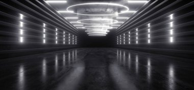 Neon Laser Cyber Virtual Reality Sci Fi Line Shaped Lights Glowi