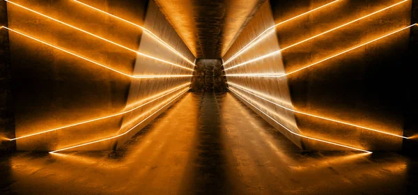 Neon Laser Glowing Cyber Sci Futuristic Modern Retro Tech Dance — Stock Photo, Image