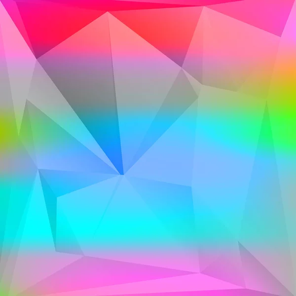 Abstrakter Polygonaler Hintergrund Futuristischer Stil Geometrische Farbenfrohe Dreieck Textur Helle — Stockfoto