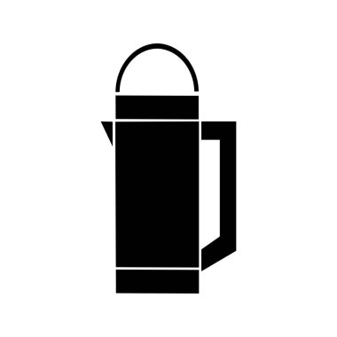 Soya sütçüsü illüstrasyonu. Soya kuru ve ıslak fasulyelerden hazırlanan süt, taze içecek, meyve suyu ya da yoğurt için mutfak aleti.