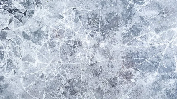 Superposición Agua Congelada Patrón Hielo Natural Textura Fondo — Foto de Stock