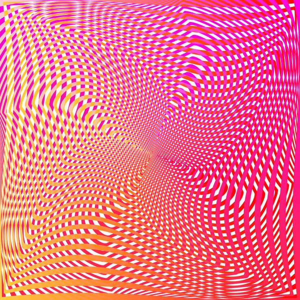 Färgglada Abstrakt Ljus Bakgrund Med Färgglada Vridna Vågiga Linjer Och — Stock vektor
