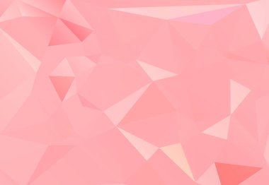 Üçgen çokgenlerin soyut geometrik arka planı. Vektör çizimi. Web, iş şablonu, broşür, kart, poster, afiş tasarımı için Retro mozaik üçgen parlak trend deseni.