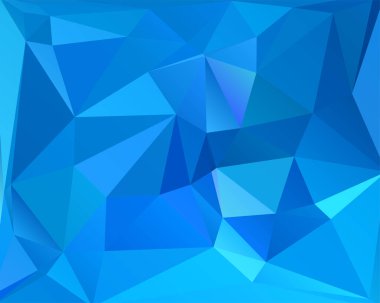 Soyut çokgen arkaplan. Gelecekçi tarzı. Kapaklar, kutular, posterler, afişler, web için geometrik renkli üçgen dokusu. Mozaik yüzey.