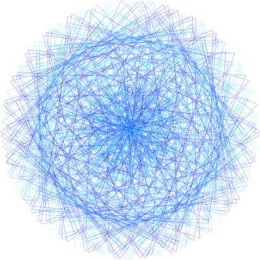 Soyut dekoratif spirograf dairesel element. Vektör şekli.