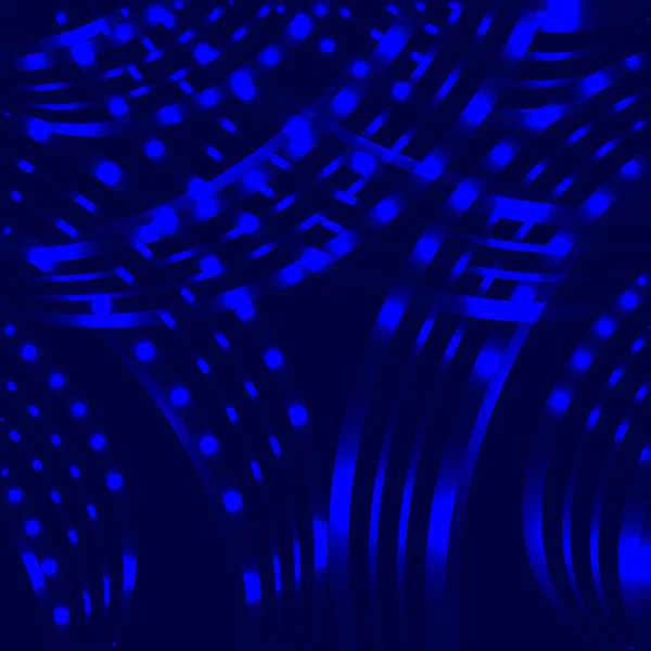 Abstrait Lumière Magique Bleu Fond Festif — Image vectorielle
