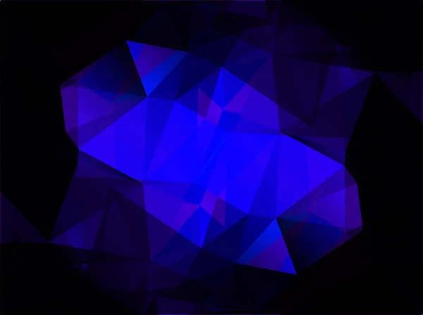 Fundo Geométrico Abstrato Polígonos Triangulares Ilustração Vetorial Retro Mosaico Triângulo — Vetor de Stock