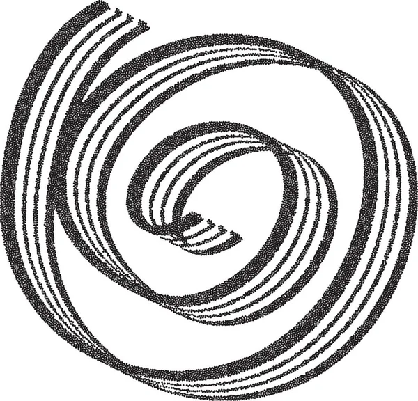 Abstract Spiral Shape Element Design — 스톡 벡터