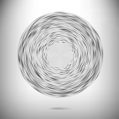 Soyut çizgili siyah beyaz vektör arkaplanı