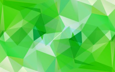 Üçgen çokgenlerin soyut geometrik arka planı. Vektör çizimi. Web, iş şablonu, broşür, kart, poster, afiş tasarımı için Retro mozaik üçgen parlak trend deseni.