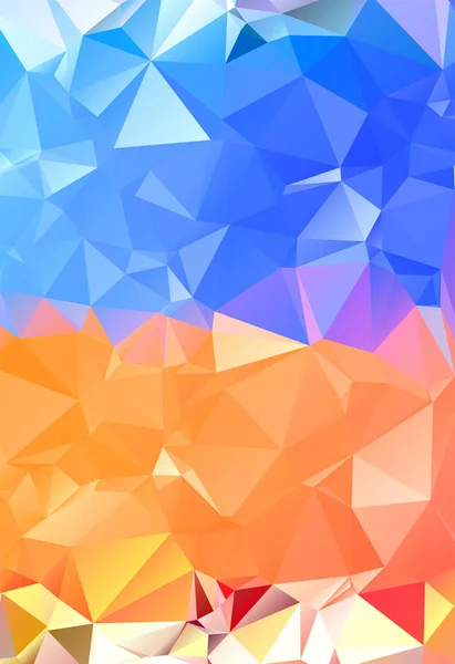 Contexte Polygonal Abstrait Style Futuriste Texture Géométrique Triangle Coloré Pour — Image vectorielle