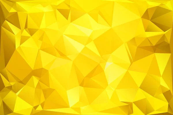 Astratto Sfondo Dorato Poligonale Stile Futuristico Struttura Geometrica Triangolo Colorato — Vettoriale Stock