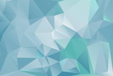 Soyut çokgen arkaplan. Gelecekçi tarzı. Kapaklar, kutular, posterler, afişler, web için geometrik renkli üçgen dokusu. Mozaik yüzey.